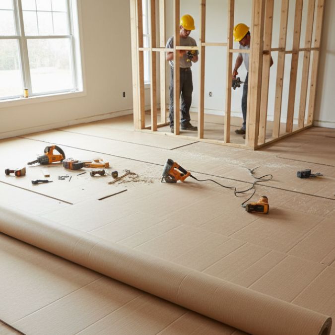 Zemin Koruma Kartonu